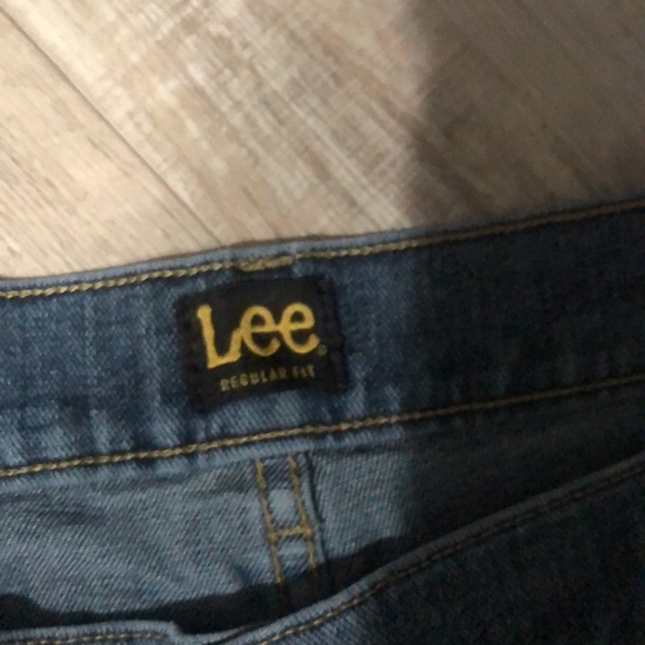Lee Regular Fit Men Blue Jeans 44x30 - Picture 5 of 6